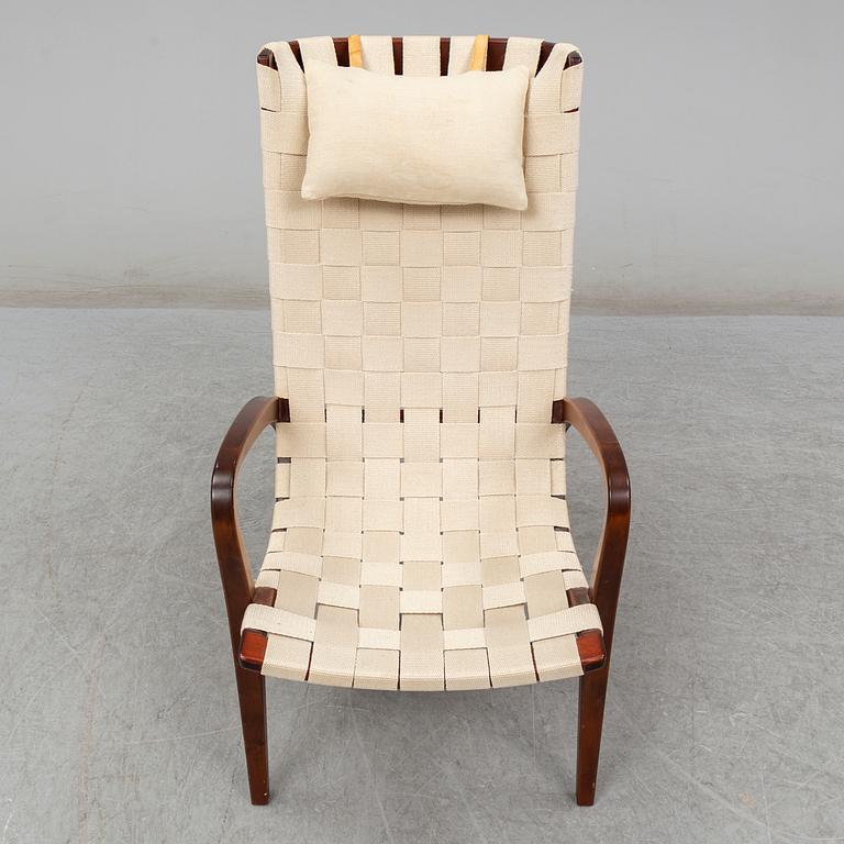 BRUNO MATHSSON, a 'Gräshoppan' easy chair, Mathsson International, 1992.