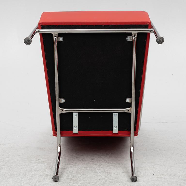 Gunilla Allard, a pair of armchairs with footstools, 'Cinema', Lammhults.