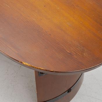 Åby Möbelfabrik, sports cabin furniture, table, "Lövåsen", 1930s/40s.