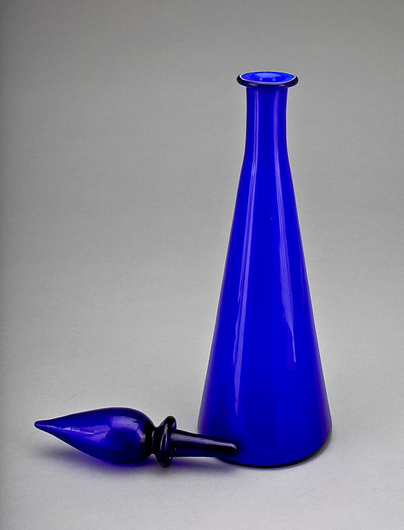 KARAFF, glas, Venini, Murano, Italien, 1900-talets andra hälft.