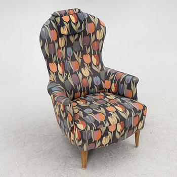 Carl Malmsten, an armchair, 'Farmor', late 20th century.