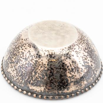 K. Andersson, skål, silver, Stockholm, 1918.