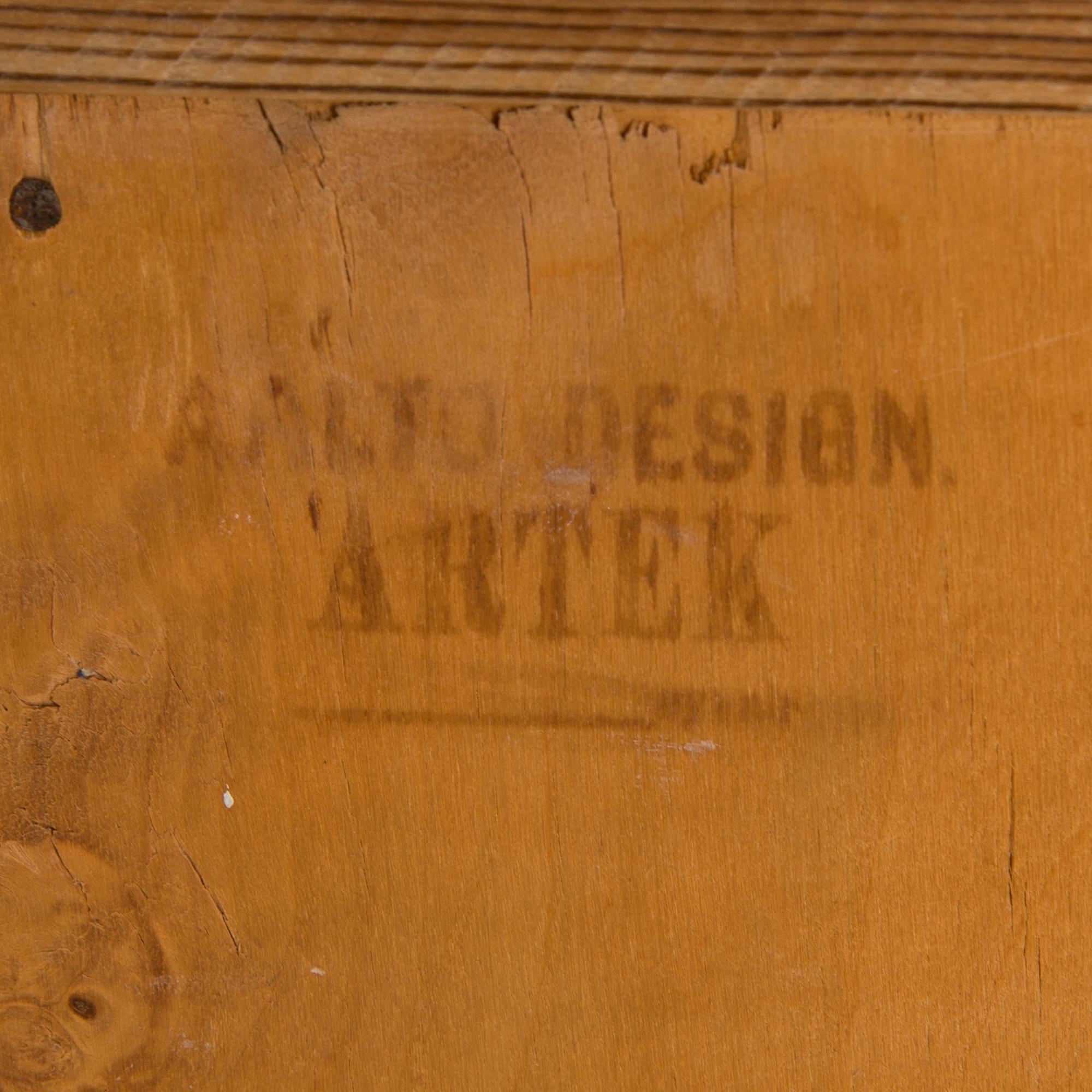 A 1940s cupboard'4133/a  by Artek design, for O.Y. Huonekalu- ja Rakennustyötehdas A.B.