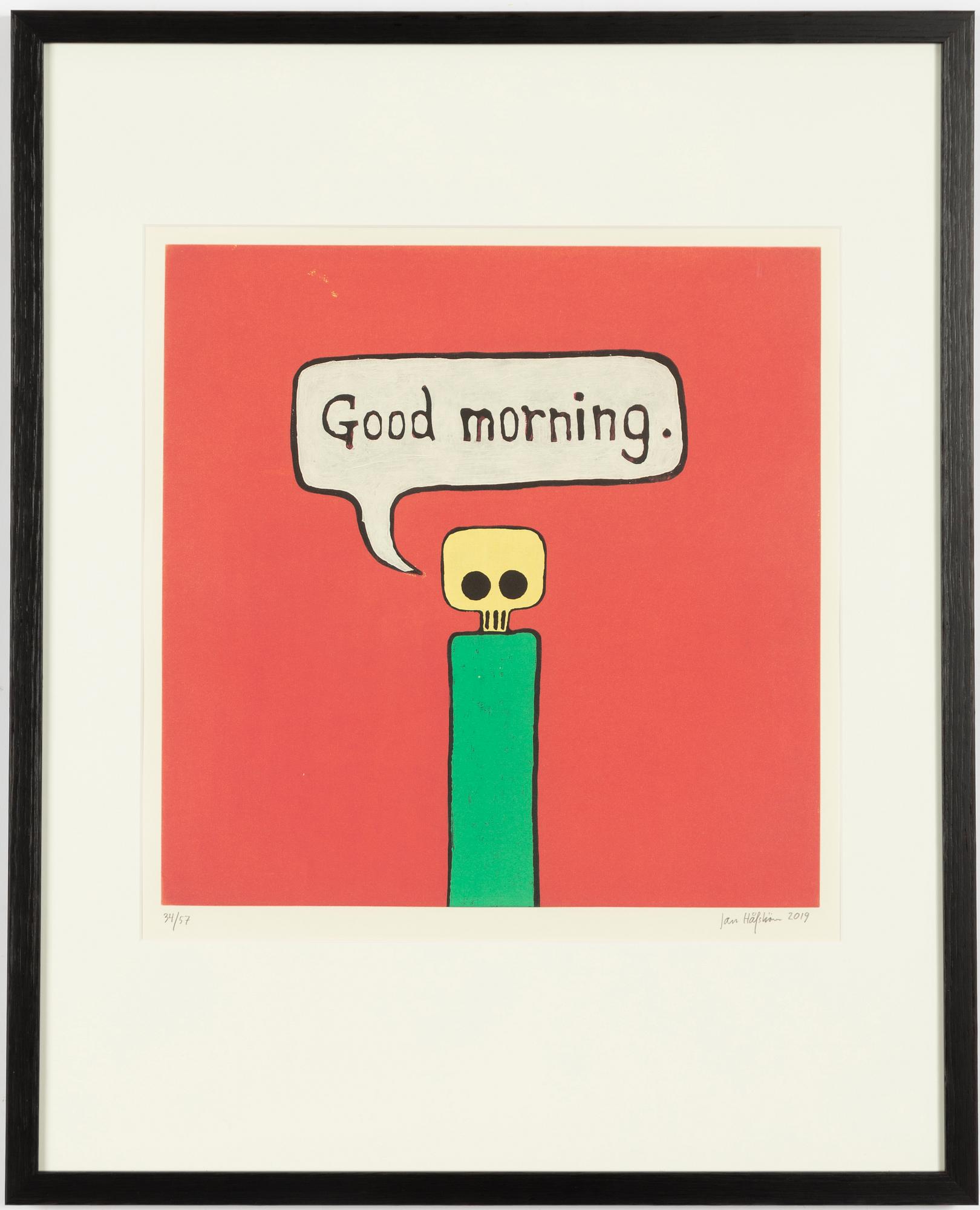 Jan Håfström, "Good morning".