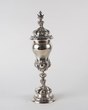 LOCKPOKAL, silver, barockstil, C.G Hallberg import.