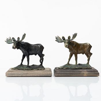Torbjörn Forsberg, Moose bull, 2 pcs.