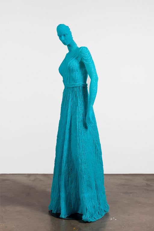 JOANN TAN, "Blue Dot Doll #1".