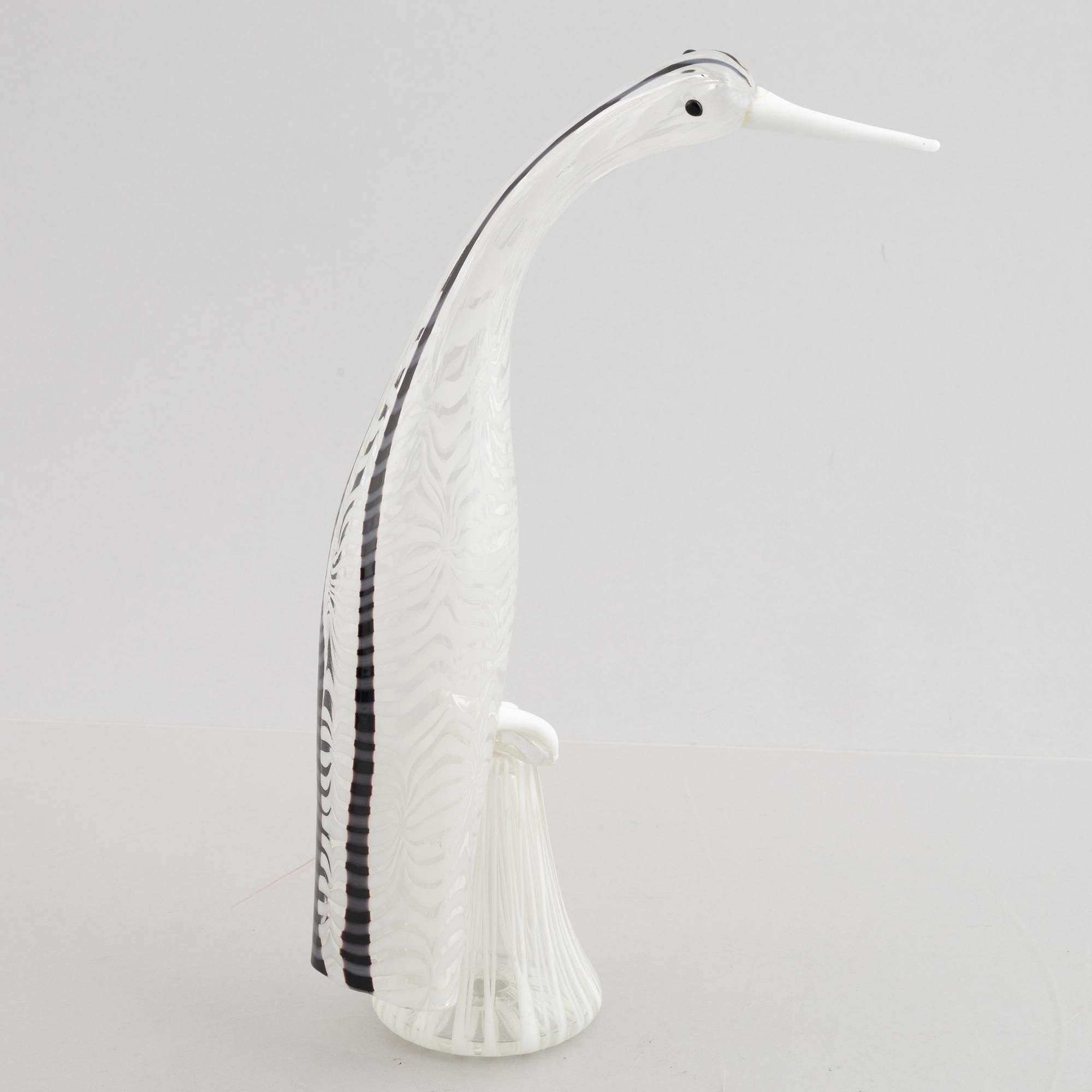 Fulvio Bianconi, a model '2779' glass sculpture, Venini, Murano, Italy 1950's/60's.