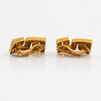 A pair of 18K gold Maramenos & Pateras earrings.