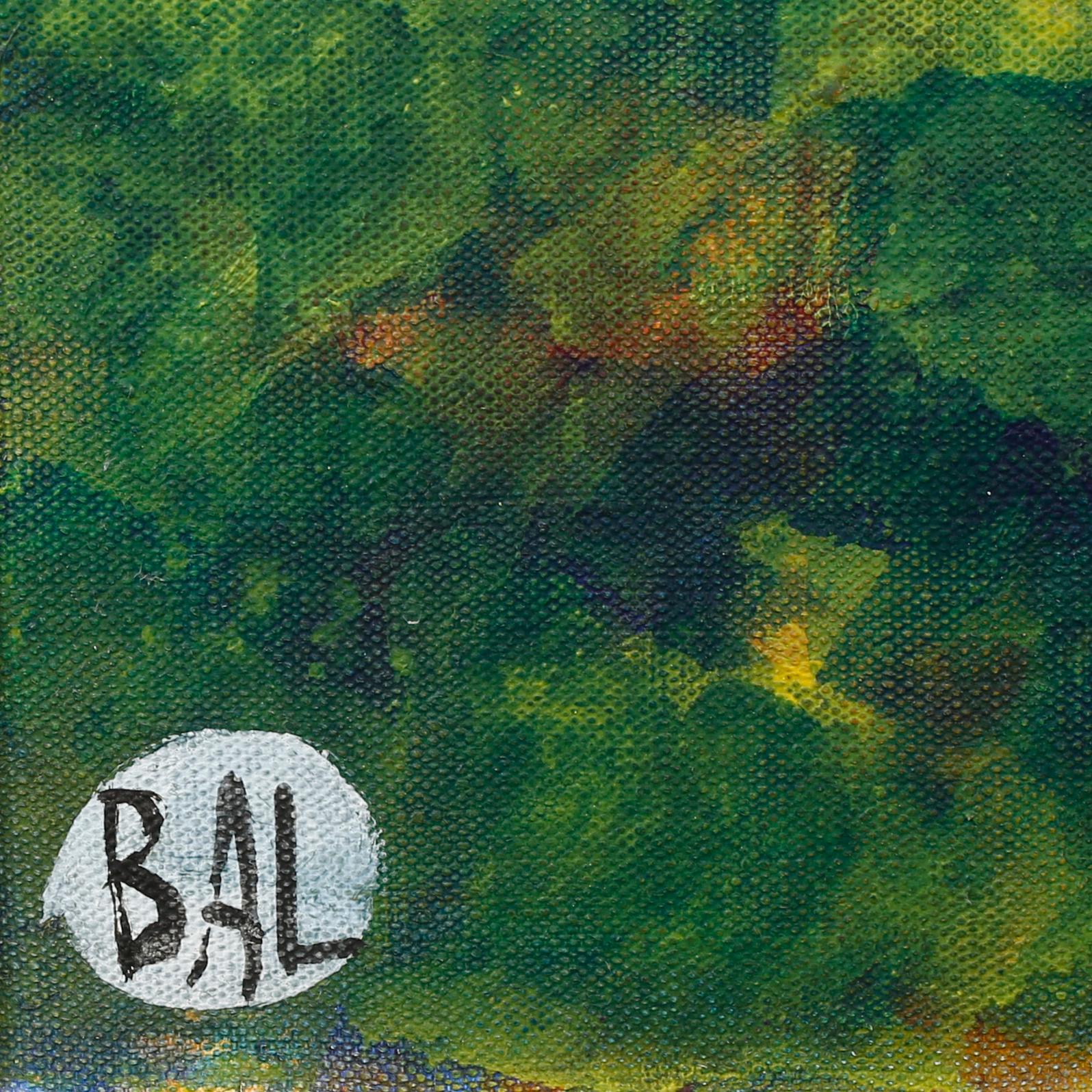 BENGT ARNE LINDEROS (BAL), olja på duk, monogramsignerad.