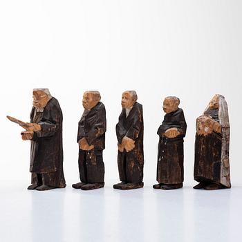 Axel Petersson Döderhultarn, "The Wedding" (5).