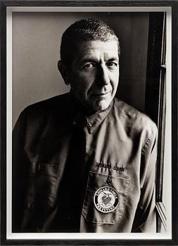Robert Zuckerman, "Leonard Cohen, Los Angeles", 1993.