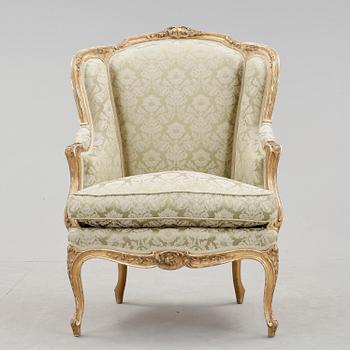 BERGÈRE, rokokostil, omkr 1900.