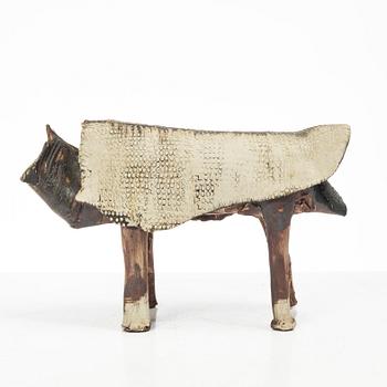 Bengt Berglund, a stoneware scultpure, Gustavsbergs Studio, Sweden, 1963.