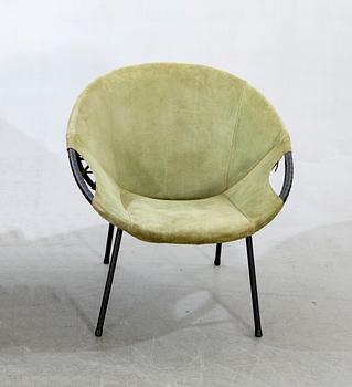 Lusch Erzeugnis, fåtölj, "Baloon", Lusch & Co, 1960-tal.
