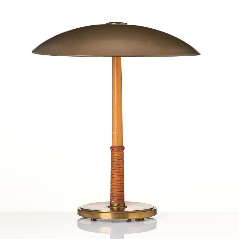 Harald Notini, bordslampa, modell 15525, Arvid Böhlmarks Lampfabrik, Stockholm, 1950-tal.