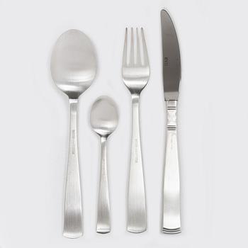 A 37-piece silver cutlery service, model Rosenholm, GAB, Eskilstuna, 2004-06.