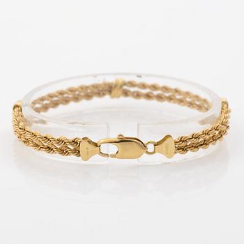 Uno A Erre, 18K gold bracelet.