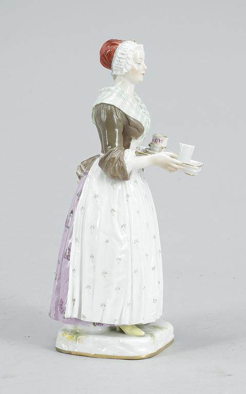 FIGURIN, porslin, Meissen, Tyskland, 1900-tal.
