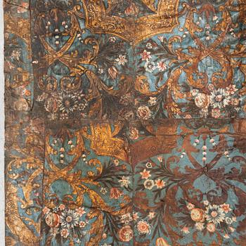 TAPET /GYLLENLÄDER, Holland, 1700-talets början.