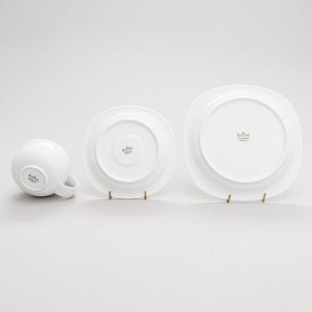 Timo Sarpaneva, A 37-piece 'Suomi' tableware set in porcelain, Rosenthal Studio-linie, 2000s. Design year 1976.