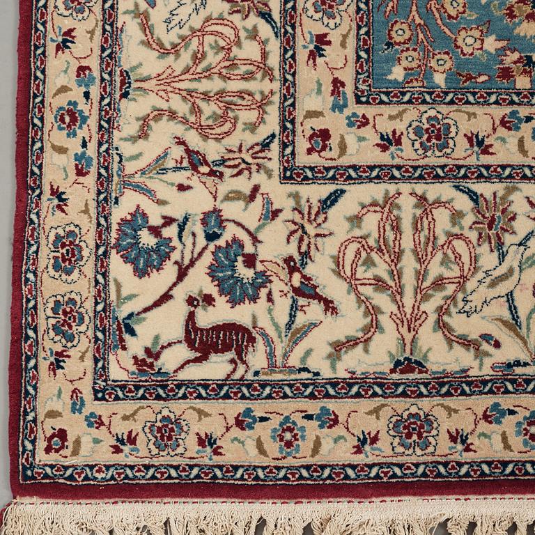 MATTA, Old Nain Tuteshk, part silk, ca 238,5 x 154 cm.