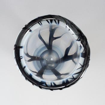 VICKE LINDSTRAND, vas, glas, Kosta, 1950-tal.