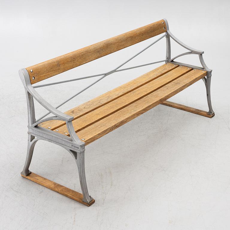 A 'Lessebo' garden sofa, Byarum, 21st century.