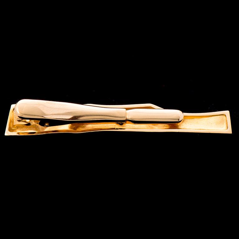 A BJÖRN WECKSTRÖM TIE PIN, 18K gold. Lapponia 2001.