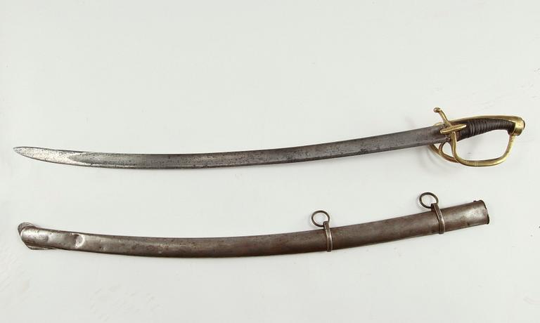 SABEL, Sverige, kavalleri, m/1814,