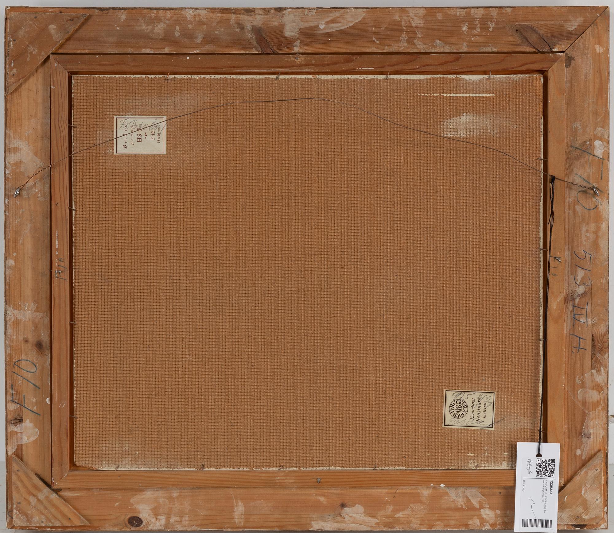 LINDORM LILJEFORS, oil on panel, signed and dated -48.