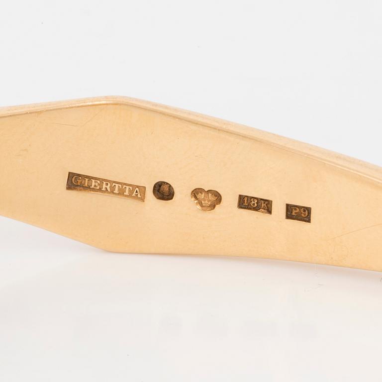 CLAËS E. GIERTTA, bracelet, 18K gold.