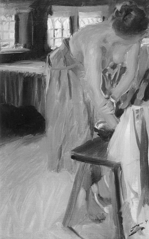 Anders Zorn, "Söndagsmorgon".