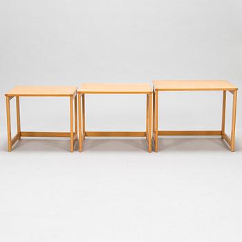 Satsbord, 3 delar, 1950-60-tal.