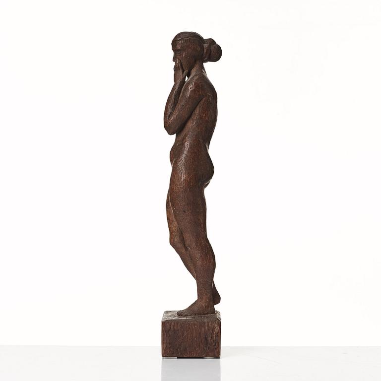 Michael Schilkin, a carved wooden sculpture, Finland 1923.