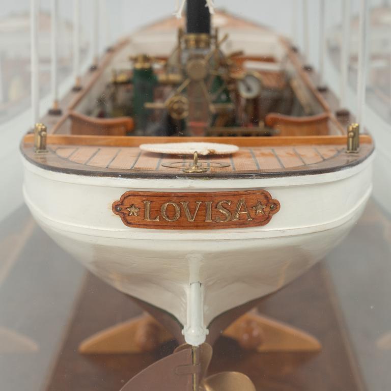 Ingvar Lyckhammar, boat model, 1985.