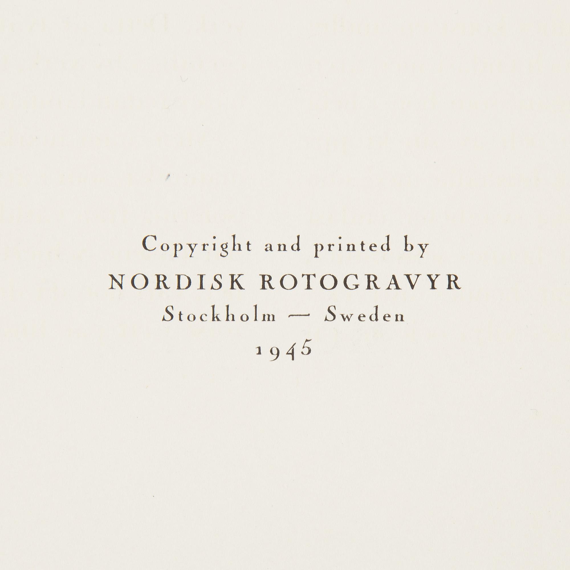 A folder with 58 reproductions after Helene Schjerfbeck.
