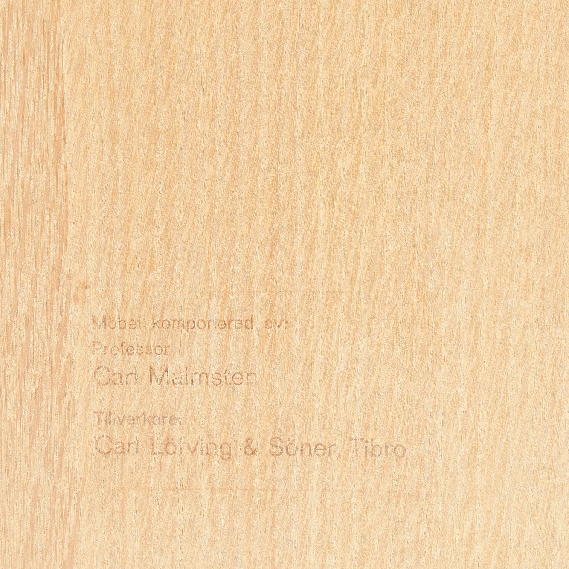 SOFFBORD, Ovalen, Carl Malmsten.