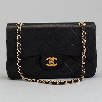 VÄSKA, "Double Flap bag", Chanel, 1989-91.