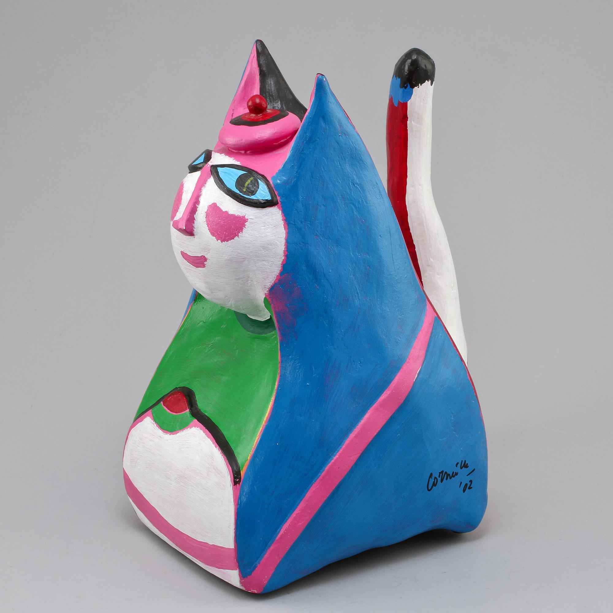 BEVERLOO CORNEILLE, skulptur, gips, signerad, daterad 2002 samt numrerad 65/99.