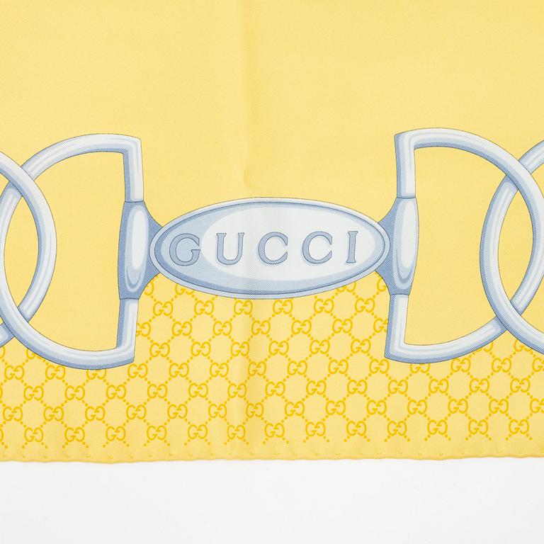 Gucci, a scarf.