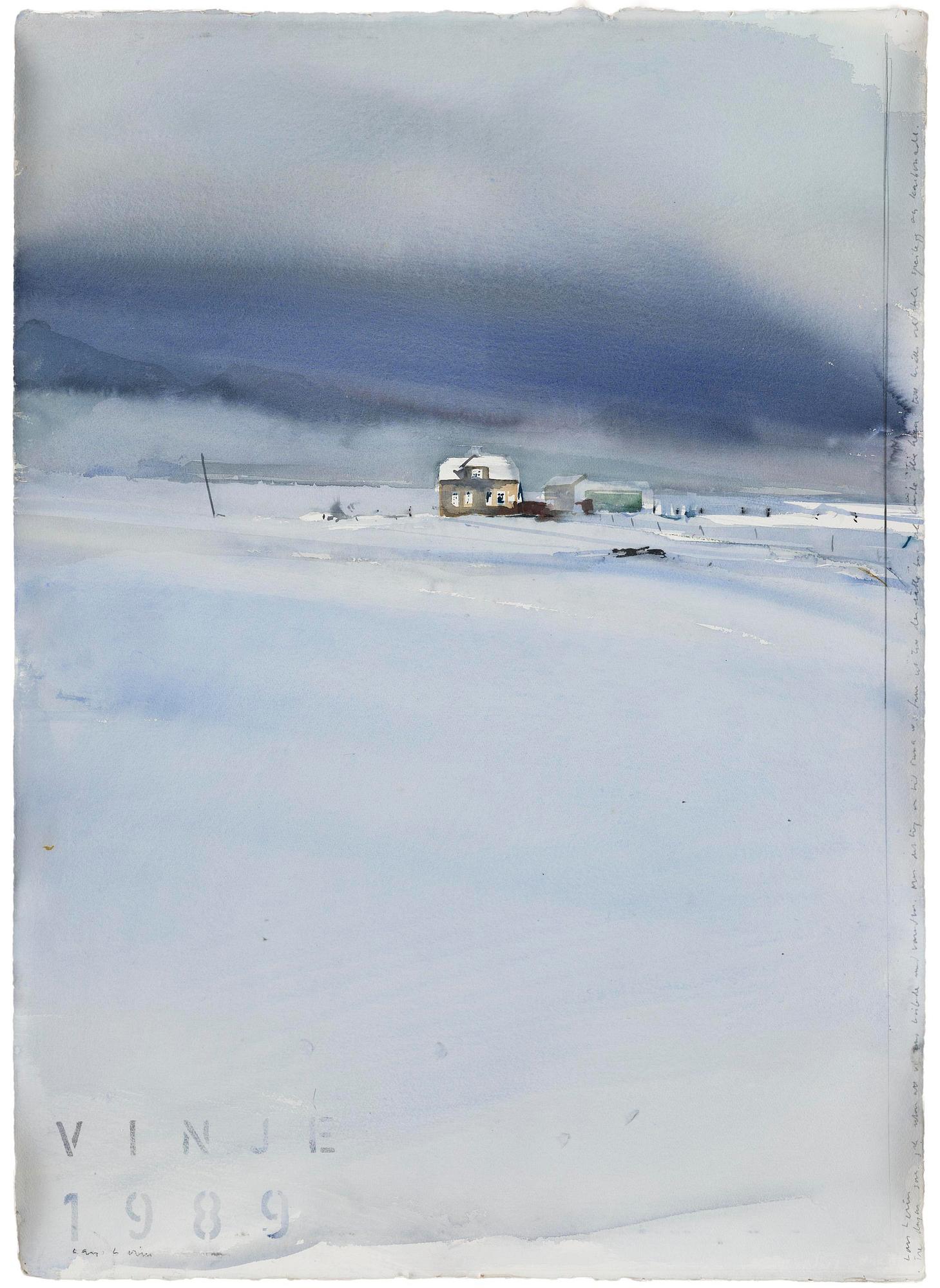 Lars Lerin, Untitled.