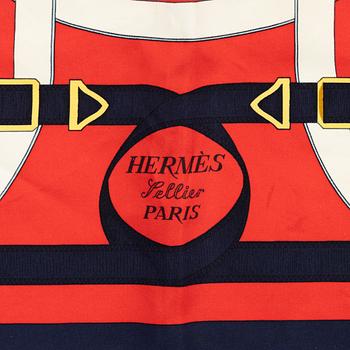 Hermès, scarf, "Eperon d'Or".