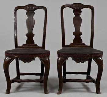 STOLAR, ett par, 1700-tal.