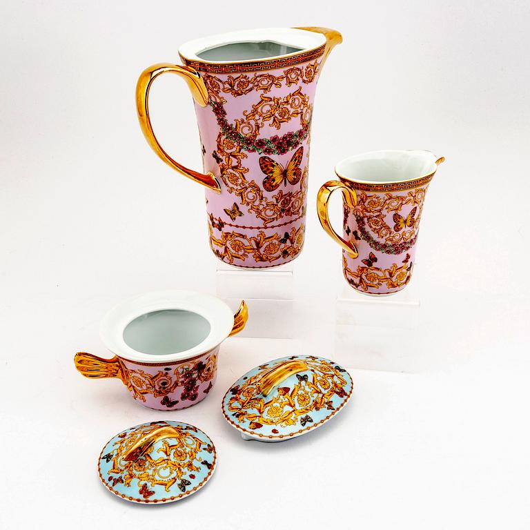 versace, a 31 pcs "Le jardin de Versace" from Rosenthal Germany.