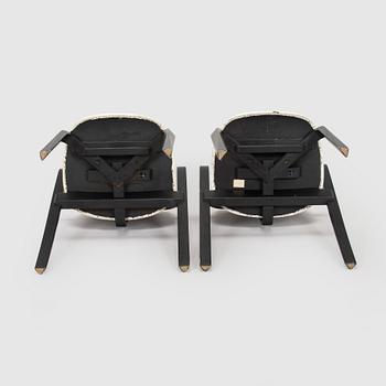 Ilmari Tapiovaara, a set of six 1960s 'Aslak' armchairs for Asko, Finland.