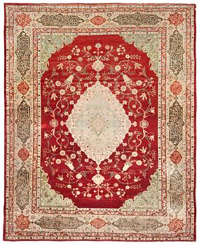 308. ANTIQUE SILK TURKISH.