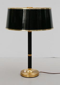 BORDSLAMPA, mässing, Boréns, Nr B8423.