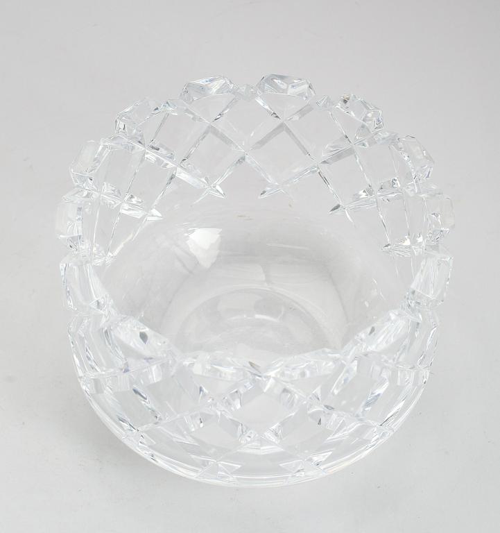 SKÅL, glas, "Sofiero", Gunnar Cyrén, Orrefors, 1900-talets andra hälft.