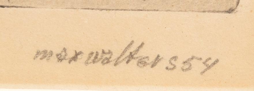 Max Walter Svanberg, drypoint 2 pcs signed dated and numbered 54/65 2/20 and 11/50.